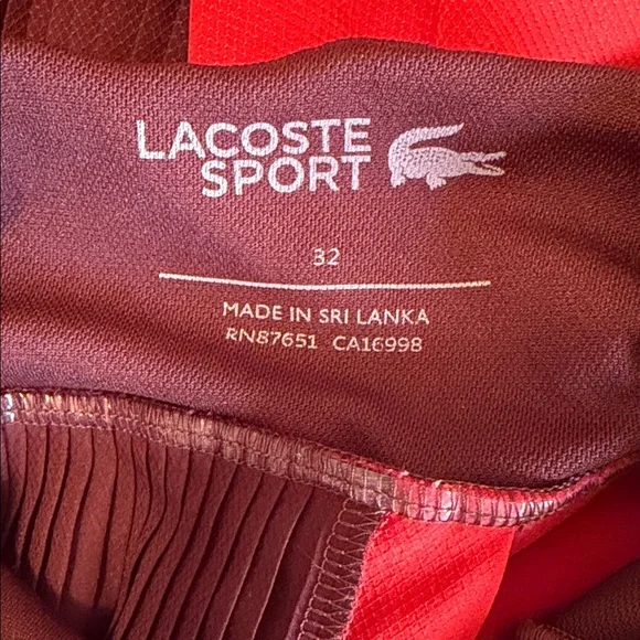 Lacoste UltraDry Women's Tennis Dress - Picture 5 of 5